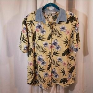 NewLook xl/xxl tropical Hawaiian shirt floral VTG